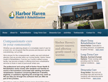 Tablet Screenshot of harborhavenfdl.com